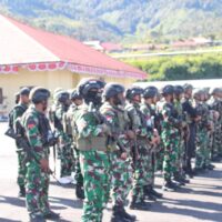 Dandim 1714/Puncak Jaya Hadiri Perayaan Natal Gabungan