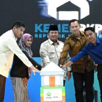 Panglima TNI Hadiri Peresmian Akad Massal 50.030 Unit Rumah Subsidi FLPP oleh Presiden RI