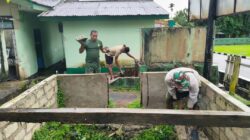 Jum’at Bersih, Anggota Kodim 1505/Tidore Tunjukkan Kepedulian pada Lingkungan Kerja