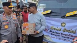 Wakapolri Tinjau Aceh Tamiang dan Salurkan Bantuan Kemanusiaan dari Batalyon Dhira Brata Akpol 1990