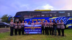 Pastikan Keamanan Pemudik, Polda Jatim Gelar Rampcheck Ketat di Pool Vios Trans Lumajang