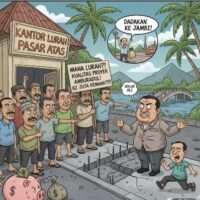 Mendadak ke Jambi, Lurah Absen Saat Warga RT 15 Protes Proyek Rabat Beton