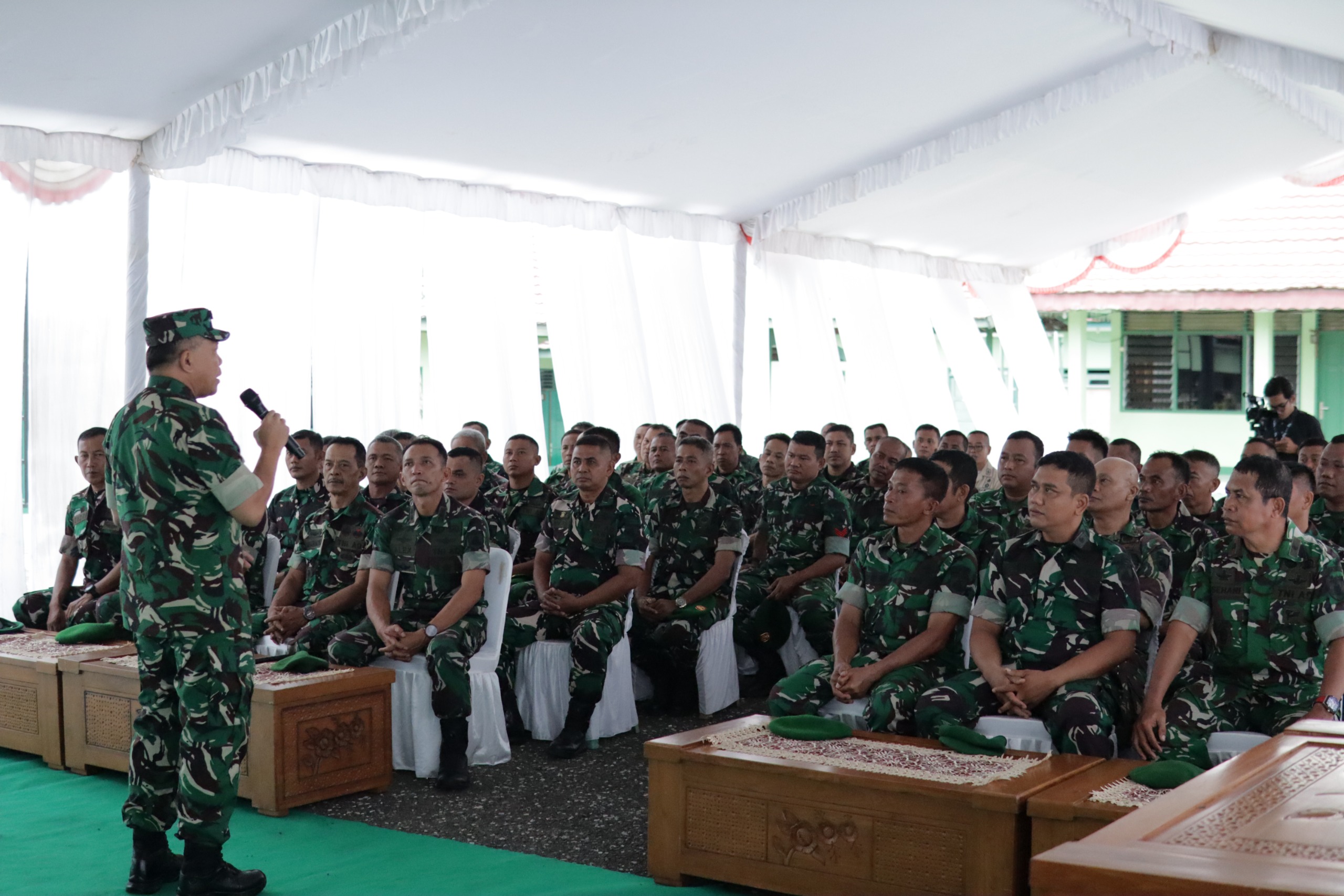 Pangdam XXII/Tambun Bungai Laksanakan Kunjungan Kerja ke Kodim 1008/Tabalong