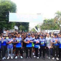 Water Run 2025 Pecah Rekor Peserta, Kasdim 0820 Ajak Masyarakat Disiplin Berolahraga