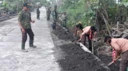 Cegah Ancaman Lahar Dingin, Gulbencal–Pramuka Saka Wira Kartika Keroyok Drainase di Sumbersari