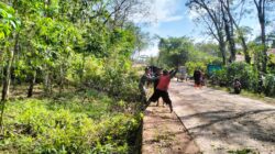 Koramil 1008-06/Banua Lawas–Pugaan Bersama Warga Gelar Pembersihan Lingkungan