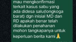 Miris. Kanit Reskrim Polsek Bualemo Membisu, Dikonfirmasi Dugaan Pengedar Dan Pengguna Sabu, Diminta Kapolres Banggai Copot Oknum Tersebu