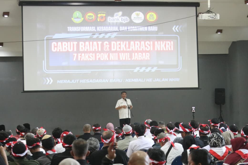 Tujuh Faksi NII Jawa Barat Serentak Lakukan Cabut Baiat dan Deklarasi Setia kepada NKRI