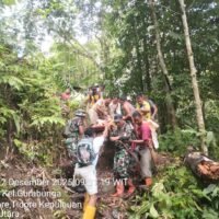 TNI Turun Tangan, Warga Hilang Dua Hari Ditemukan Meninggal di Hutan 