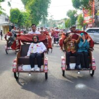 100 Becak Listrik dari Presiden Prabowo untuk Tukang Becak Probolinggo, Pemkot Akan Atur Pemanfaatan