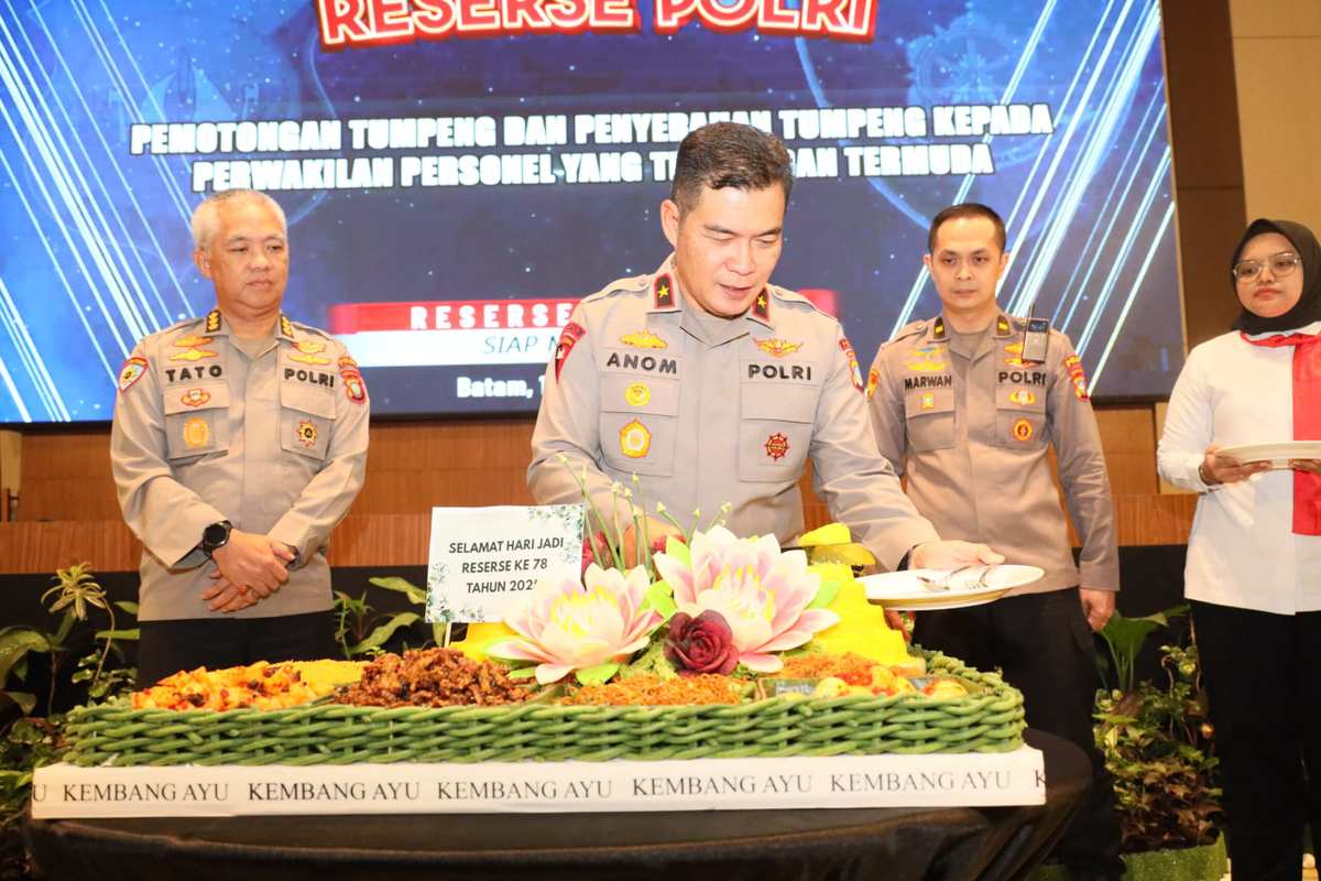 Polda Kepri Gelar Syukuran Hari Jadi Reserse Polri Ke-78 Polda Kepri Gelar Syukuran Hari Jadi Reserse Polri Ke-78