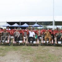 Negara Hadir untuk Wong Cilik, 100 Abang Becak Probolinggo Terima Becak Listrik dari Presiden Prabowo