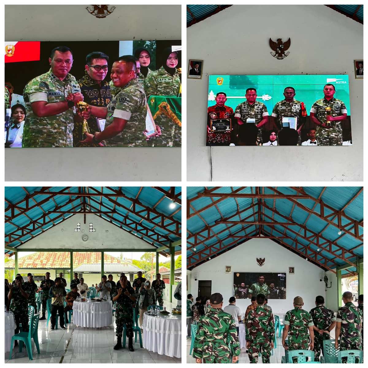 Kodim 1505/Tidore Gelar Nobar KASAD Award Lomba Kampung Pancasila Kodim 1505/Tidore Gelar Nobar KASAD Award Lomba Kampung Pancasila
