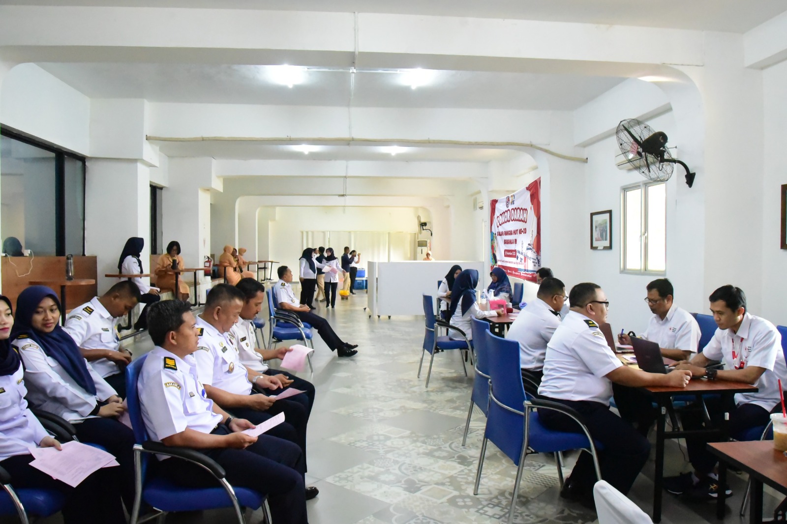 Peringati HUT ke-20, Bakamla RI Sumbangkan 107 Darah