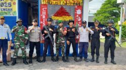 Ciptakan Rasa Aman Serta Perkokoh Rasa Toleransi, Personel Kodim 1710/Mimika Laksanakan Pengamanan Ibadah Natal