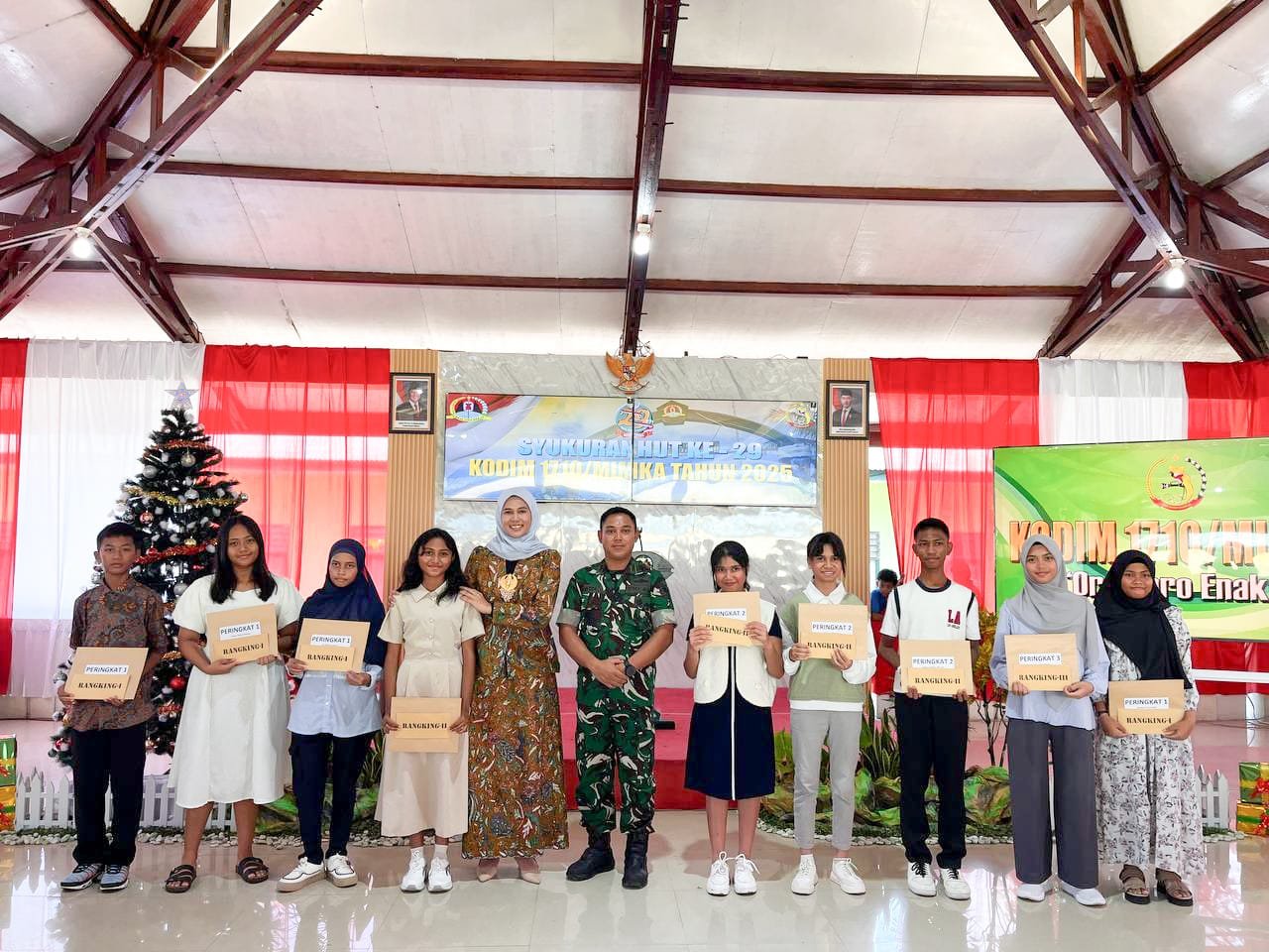 Rayakan HUT ke-29, Kodim 1710/Mimika Gelar Syukuran Sederhana