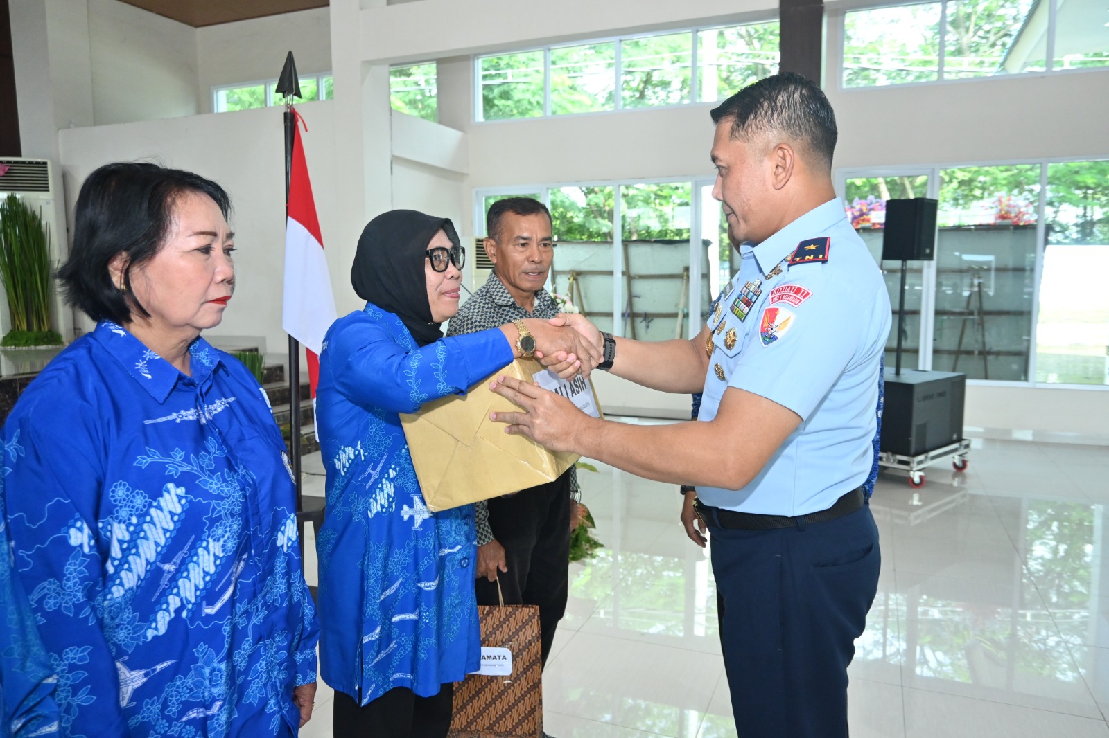 Danlanud Sultan Hasanuddin Hadiri Syukuran HUT Ke-54 Korpri