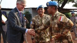 USG DPO Mr. Jean-Pierre Lacroix : PBB Sangat Menghargai Kontribusi Indonesia dan Peran Penting Satgas Kontingen Garuda di Republik Afrika Tengah