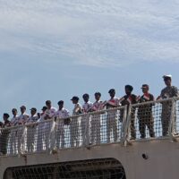 Bakamla RI Lepas Keberangkatan Kapal ICG Vigraha