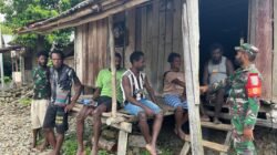 Pos-Ramil 1714-07/Fawi Babinsa Giat Komsos Membanggun Keharmonisan Keakraban Dengan Warga Binaan