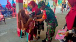 Babinsa Tlogo Bersama Kader Dan Bidan Desa Aktif Cegah Stunting Lewat Posyandu Balita