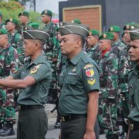 Kodim 0808/Blitar Gelar Upacara Bendera 17-an, Wujudkan Jiwa Patriotisme Dan Disiplin Prajurit