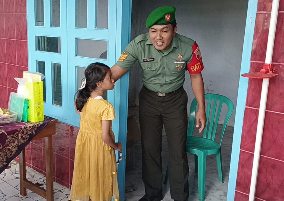 Sinergi Babinsa Dan Nakes, Ujung Tombak Percepatan Penurunan Stunting Di Sutojayan