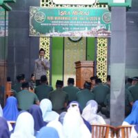 Peringati Isra’ Mi’raj 1447 H, Kodim 0808/Blitar Tanamkan Karakter Prajurit Prima Menuju Indonesia Maju