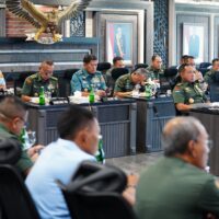 Panglima TNI Ikuti Rapim Kemhan Dan TNI Tahun 2026