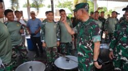 Kasum TNI Tinjau Pembangunan Hunian Sementara di Desa Napa Tapanuli Selatan