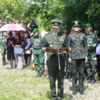 Sebagai Bentuk Penghormatan Negara, Dandim 1008/Tabalong Pimpin Pemakaman Militer