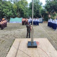 LDKS Jadi Sarana Pembinaan Pelajar, Babinsa Dorong Disiplin dan Jiwa Kebangsaan