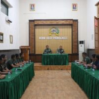 Menjelang Sertijab Dandim, Korem 083/BDJ Melakukan Verifikasi Laporan