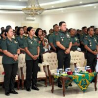 Natal 2025 TNI AD, Gubernur Akmil Ikuti Arahan Kasad Secara Vicon