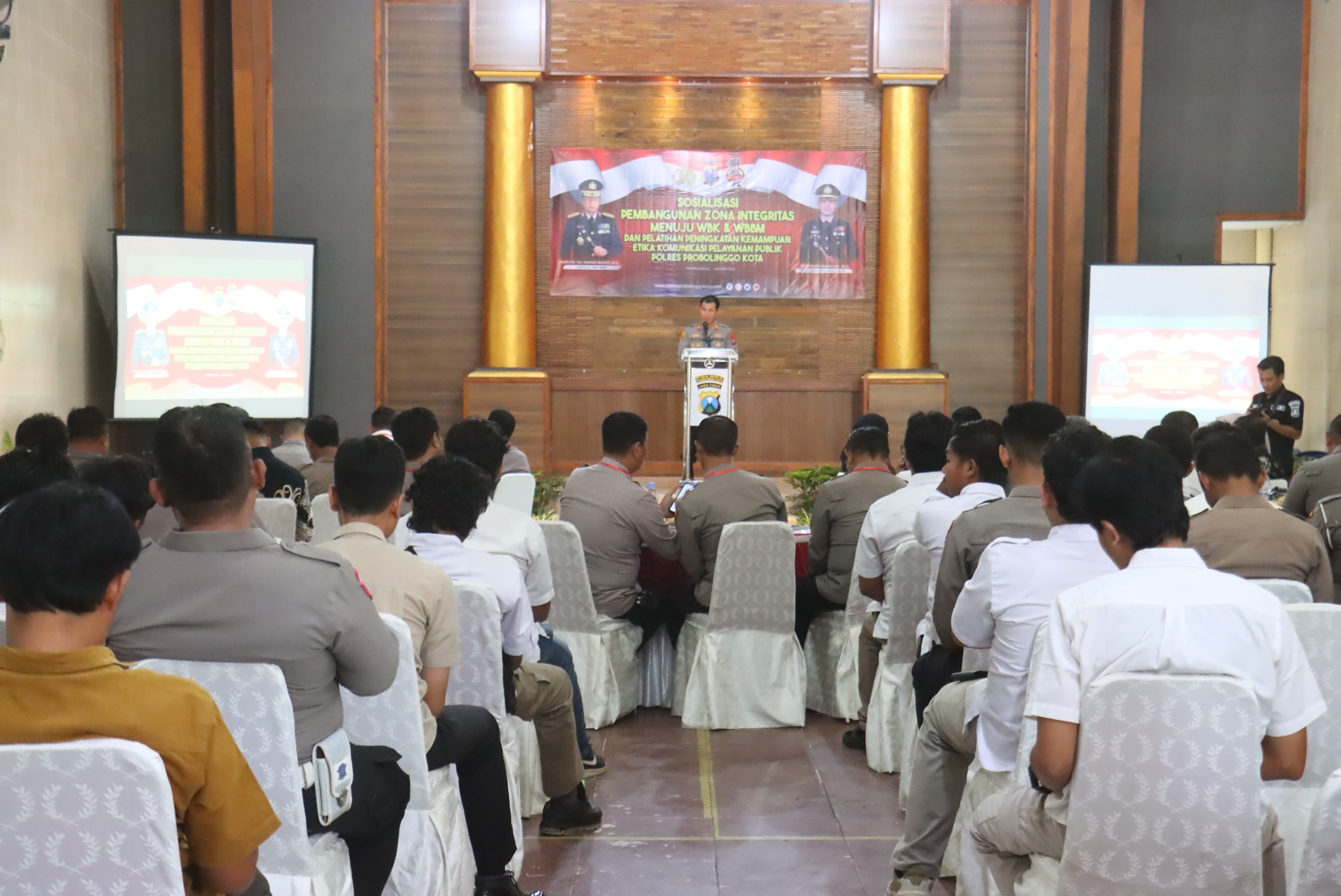 Komitmen Layani Publik Tanpa Celah, Polres Probolinggo Kota Bangun Zona Integritas WBBM