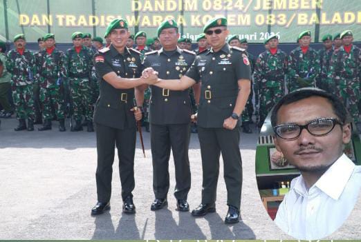 Pergantian Dandim Probolinggo, Edi Darminto: Terima Kasih Letkol Iwan Hermaya, Selamat Bertugas Letkol Ribut