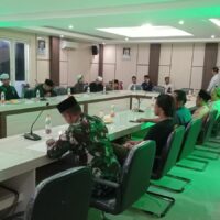 Babinsa Koramil 0820/15 Pajarakan Hadiri Rapat Koordinasi Pengamanan Haflatul Imtihan ke-94 Ponpes Zainul Hasan Genggong