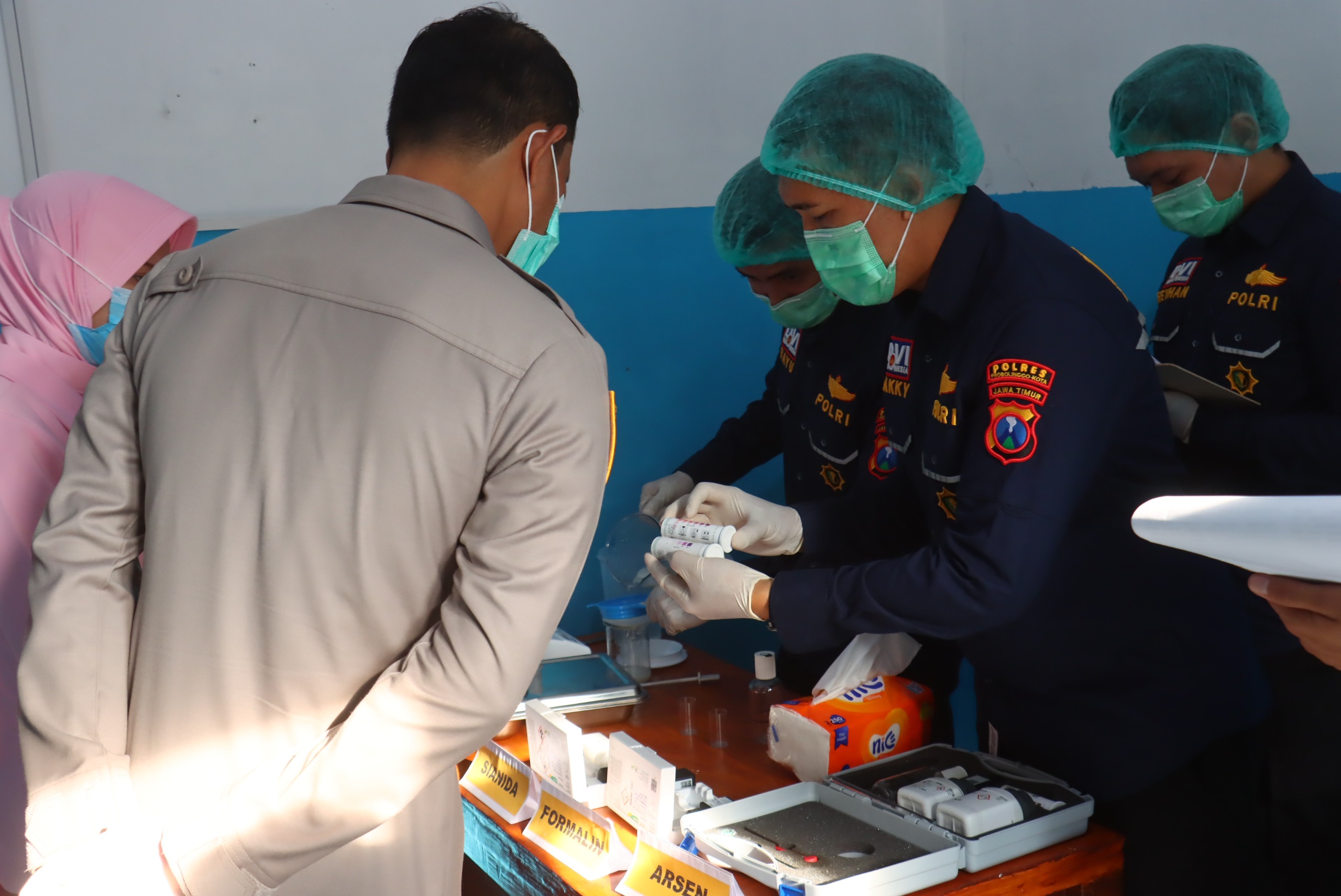 Polres Probolinggo Kota Kawal Program Makan Bergizi Gratis, Dapur SPPG Tongas Jadi Fokus Kesiapan