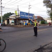Kasat Lantas Polres Probolinggo Pantau Langsung Poros Pagi, Tekan Pelanggaran dan Kecelakaan