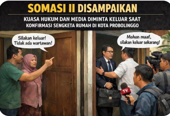 Sengketa Rumah di Kota Probolinggo, Kuasa Hukum Tegaskan Langkah Hukum Jika Tak Ada Solusi