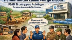 Pemanfaatan Lahan Warga Dringu untuk Pipa PDAM Dipersoalkan, Bupati Probolinggo Belum Merespons