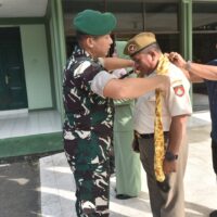 Sebagai Bentuk Penghargaan, Kodim 1002/HST Gelar Korps Raport Purna Tugas