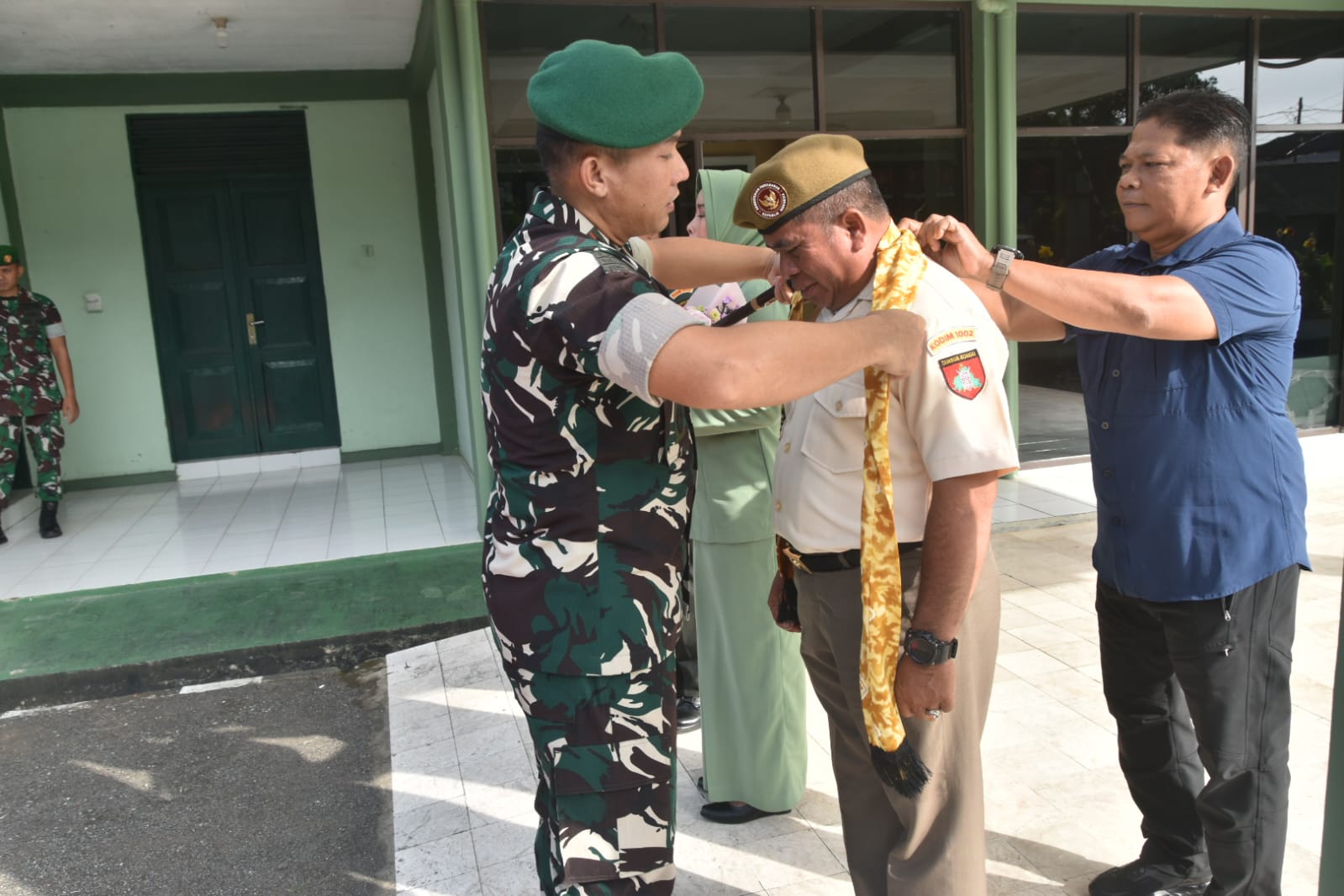 Sebagai Bentuk Penghargaan, Kodim 1002/HST Gelar Korps Raport Purna Tugas Sebagai Bentuk Penghargaan, Kodim 1002/HST Gelar Korps Raport Purna Tugas