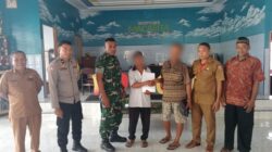 Babinsa Hadir Menyelesaikan Perselisihan Tapal Batas Secara Kekeluargaan