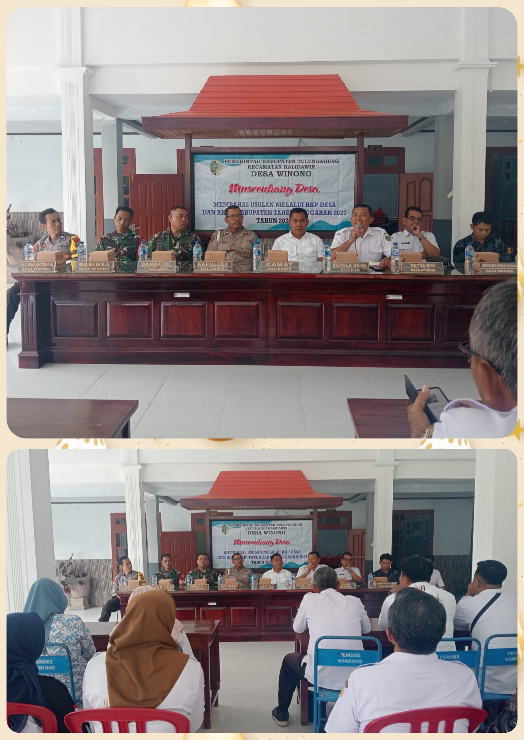 Musrenbang Desa Winong Digelar, Serap Aspirasi Pembangunan Tahun Mendatang