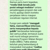 MBG di Leces Disorot Publik, Media Tegaskan Bukan Mediator dan Dorong Klarifikasi Terbuka
