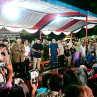 Wakil Panglima TNI Dampingi Presiden Prabowo Subianto Doa Bersama Warga Terdampak Bencana di Malam Tahun Baru 2026