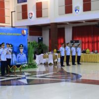 Danlanud Sultan Hasanuddin Hadiri Sertijab Danlanud SRI, Danlanud SAM serta Danlanud JBS