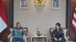 Dankodaeral XIII Terima Kunjungan Kerja Kakanwil DJBC Kalbagtim di Mako Kodaeral XIII