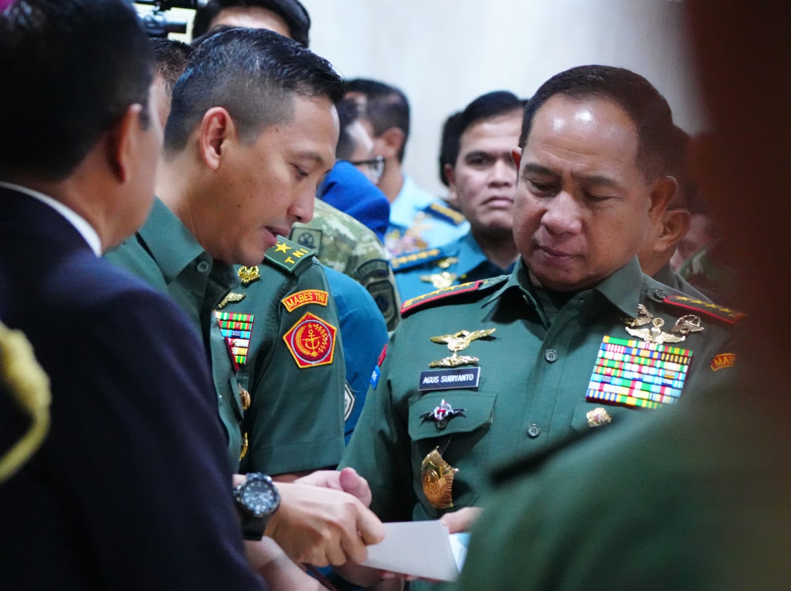 Panglima TNI Dampingi Menhan RI Rapat Kerja dengan Komisi I DPR RI